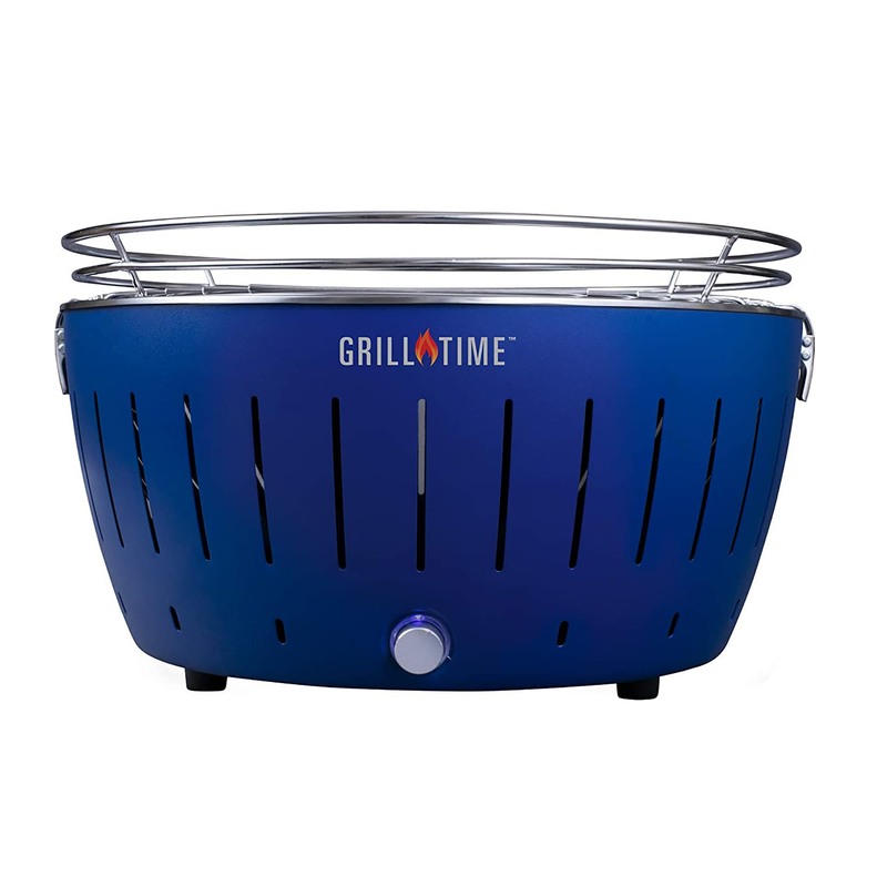 Grill Time 16" Tailgater GTX Charcoal Grill Blue